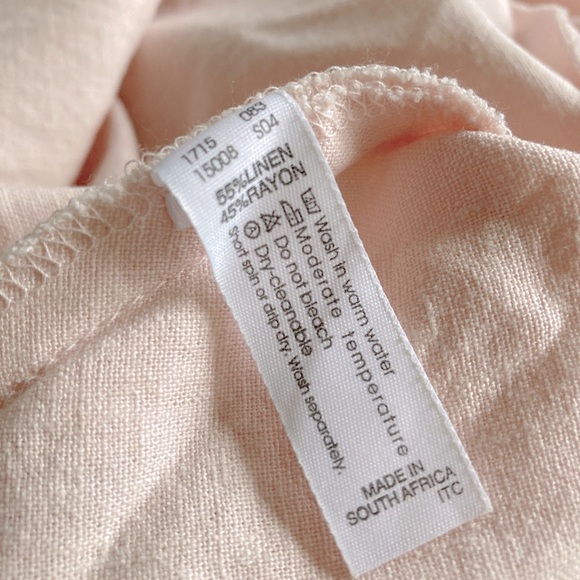 Truworths Linen Blend Summer Dress - Picture 4 of 4